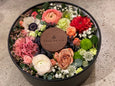 Wintergreen Bloom Box with Candle