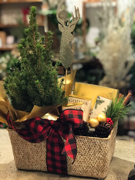 Christmas Festive Gift Basket