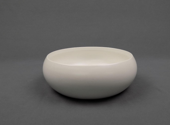 Small round white pot