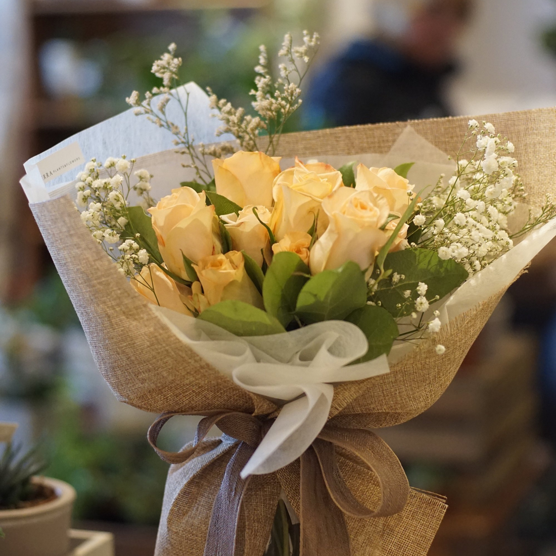 Tiffany rose bouquet