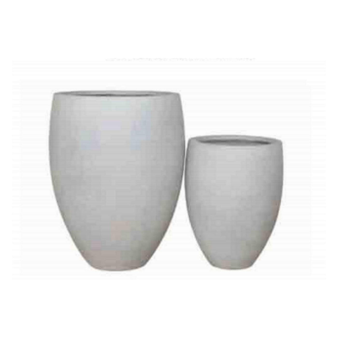 Ficonstone oval outdoor pots