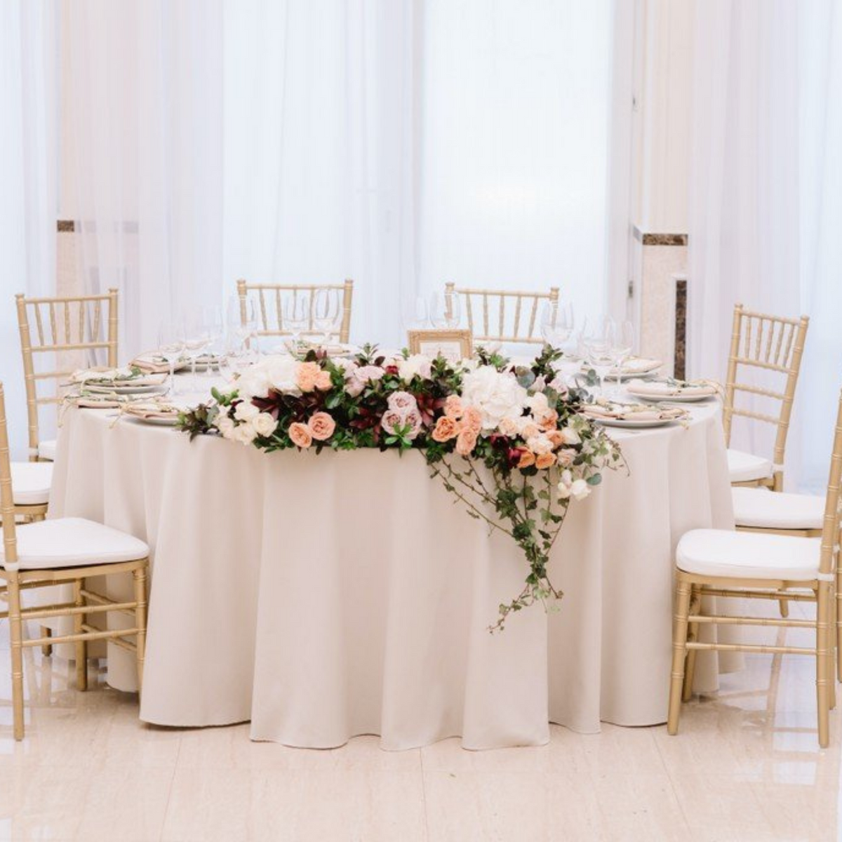 Head Table Flower Arrangement