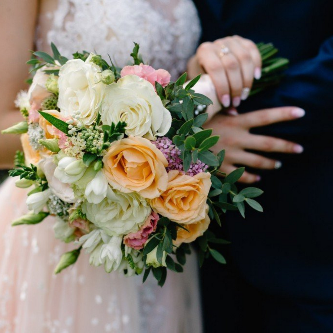Bridal Bouquet (Round or Natural Style)