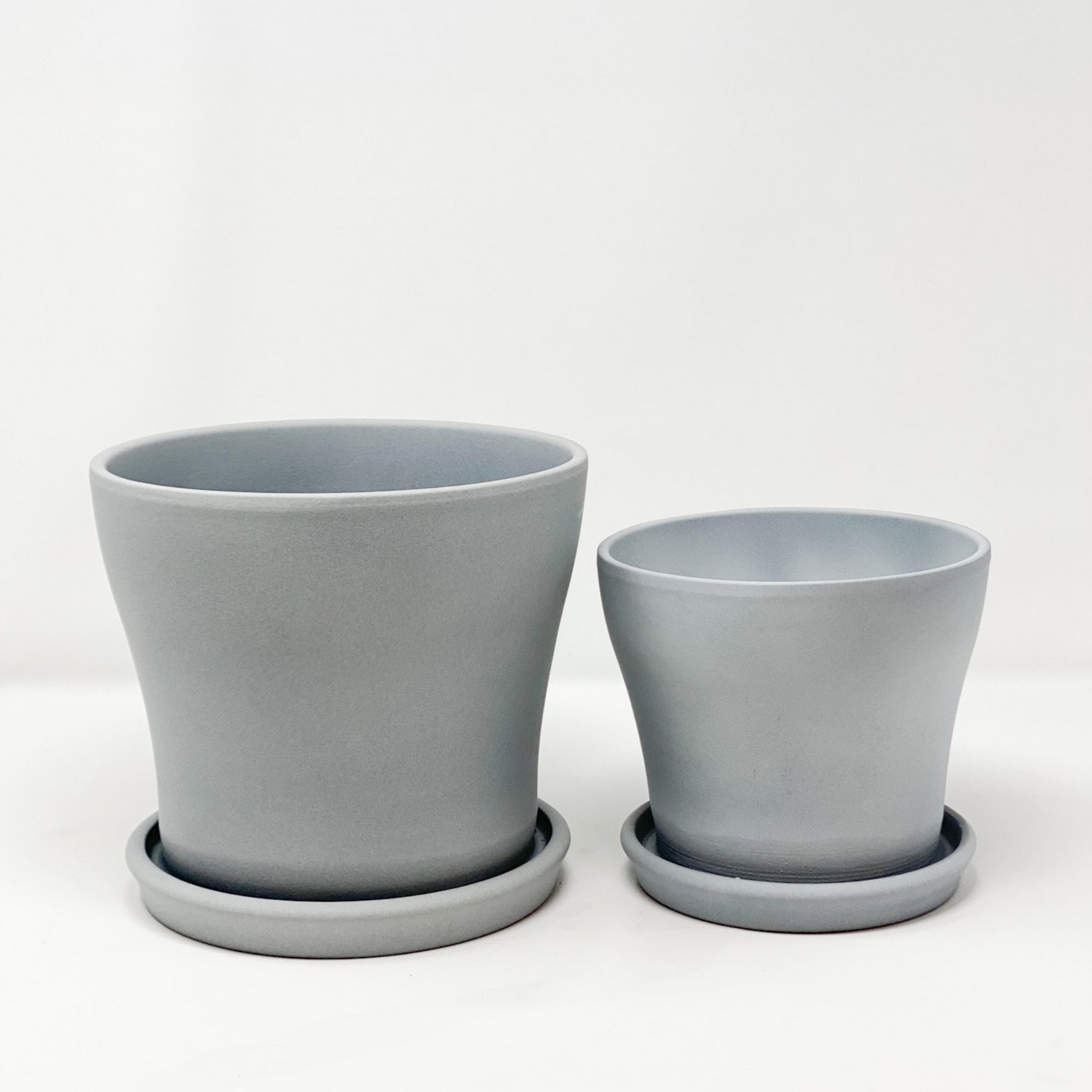 Grey stone pot