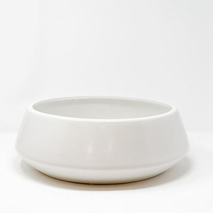 Large Modern black and white bowl pot