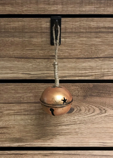 3.5" Antique Gold Jingle Bell