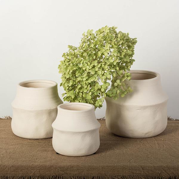 Ceramic Pot Off White