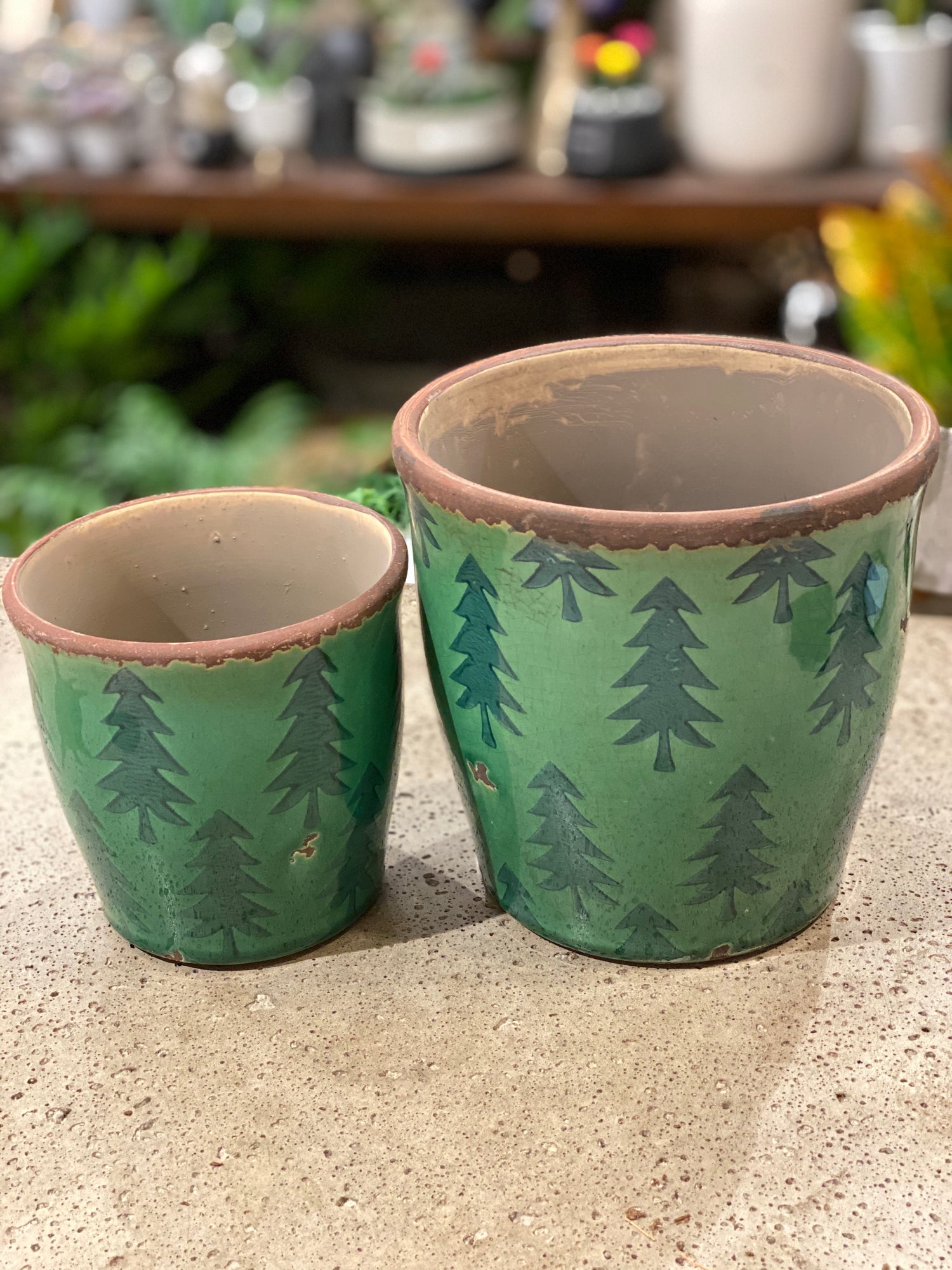 Christmas tree pot