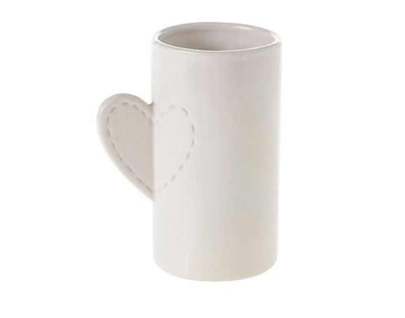 Love stitch vase